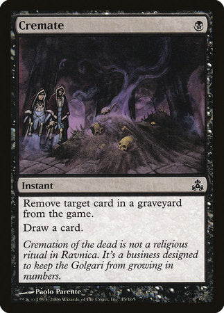 Cremate [Guildpact] | North Game Den