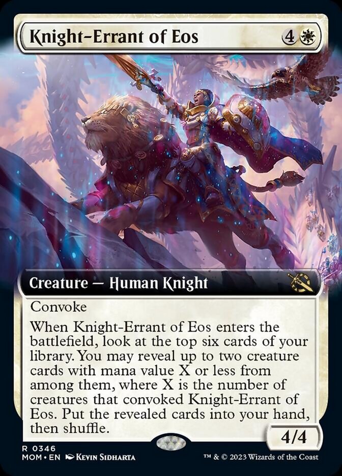 Knight-Errant of Eos (Extended Art) [March of the Machine] | North Game Den