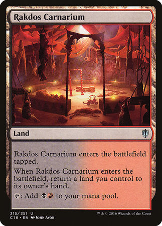 Rakdos Carnarium [Commander 2016] | North Game Den