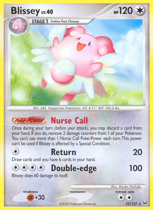 Blissey (22/127) [Platinum: Base Set] | North Game Den