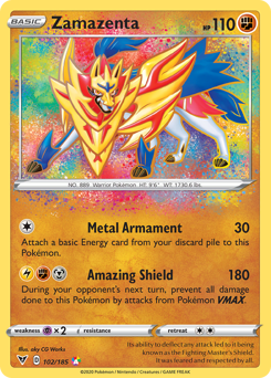 Zamazenta (102/185) [Sword & Shield: Vivid Voltage] | North Game Den