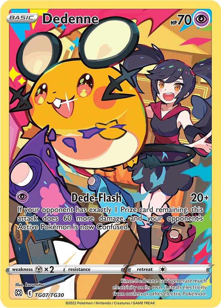 Dedenne (TG07/TG30) [Sword & Shield: Brilliant Stars] | North Game Den