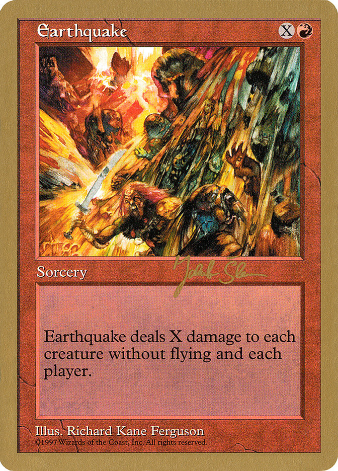 Earthquake (Jakub Slemr) [World Championship Decks 1997] | North Game Den