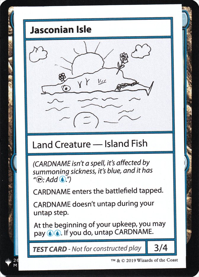 Jasconian Isle [Mystery Booster Playtest Cards] | North Game Den