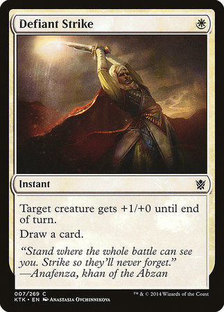 Defiant Strike [Khans of Tarkir] | North Game Den