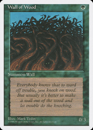 Wall of Wood [Fourth Edition] | North Game Den