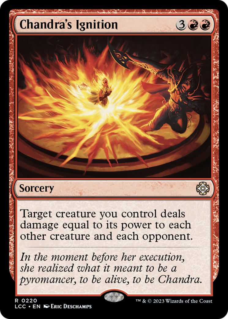 Chandra's Ignition [The Lost Caverns of Ixalan Commander] | North Game Den