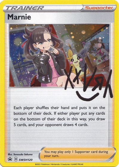 Marnie (SWSH120) [Sword & Shield: Black Star Promos] | North Game Den