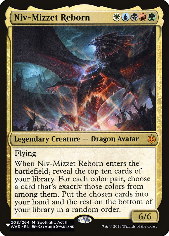 Niv-Mizzet Reborn [The List] | North Game Den