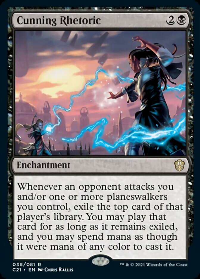 Cunning Rhetoric [Commander 2021] | North Game Den