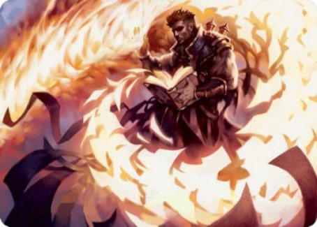 Revel in Silence Art Card [Strixhaven: School of Mages Art Series] | North Game Den