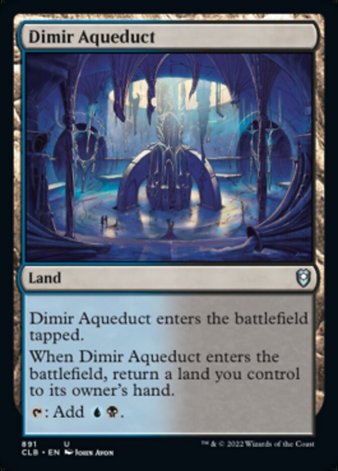 Dimir Aqueduct [Commander Legends: Battle for Baldur's Gate] | North Game Den