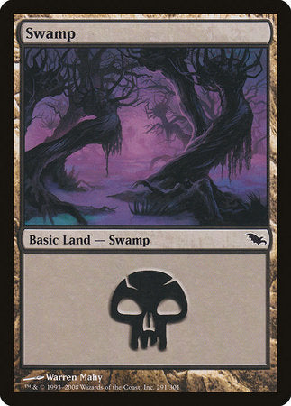Swamp (291) [Shadowmoor] | North Game Den