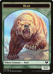 Bear // Spider Double-Sided Token [Commander 2015 Tokens] | North Game Den