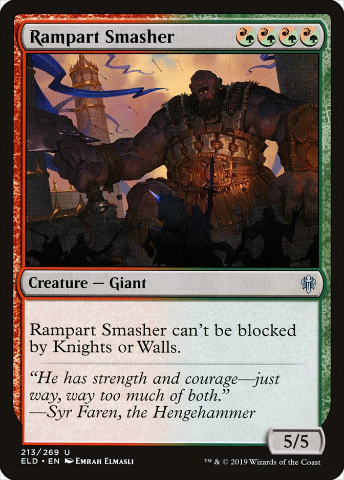 Rampart Smasher [Throne of Eldraine] | North Game Den