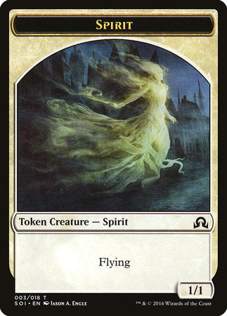 Spirit Token [Shadows over Innistrad Tokens] | North Game Den