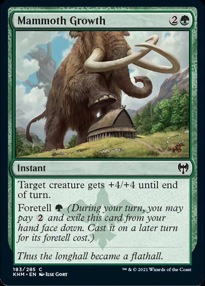 Mammoth Growth [Kaldheim] | North Game Den
