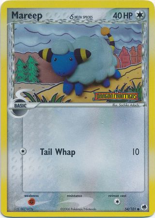 Mareep (54/101) (Delta Species) (Stamped) [EX: Dragon Frontiers] | North Game Den