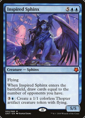 Inspired Sphinx [Game Night] | North Game Den