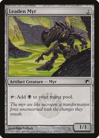 Leaden Myr [Scars of Mirrodin] | North Game Den
