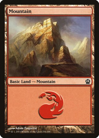 Mountain (244) [Theros] | North Game Den