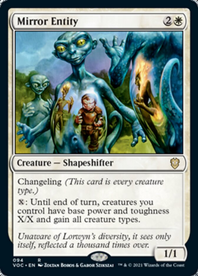 Mirror Entity [Innistrad: Crimson Vow Commander] | North Game Den