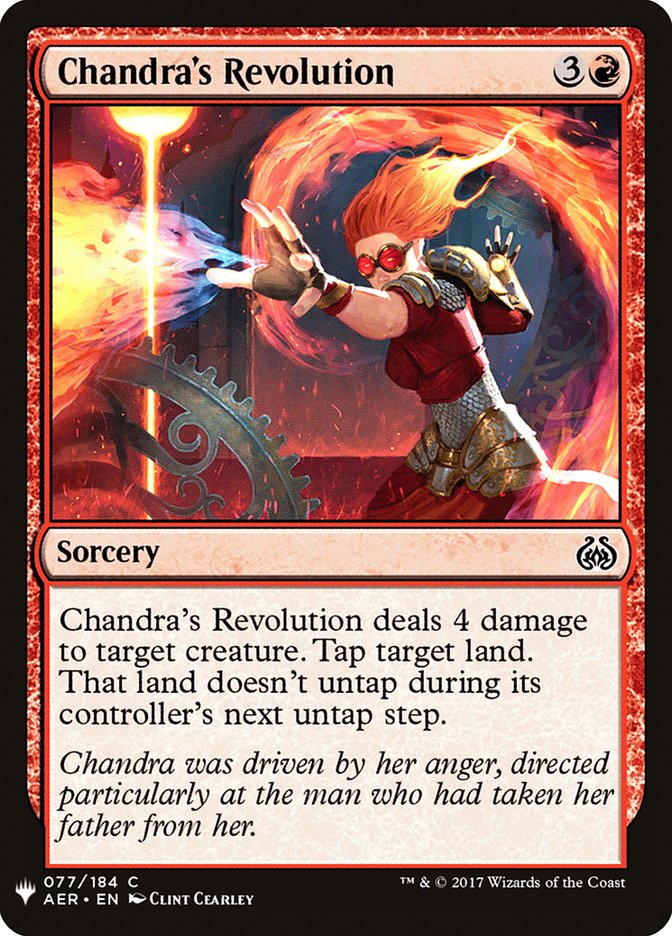 Chandra's Revolution [Mystery Booster] | North Game Den