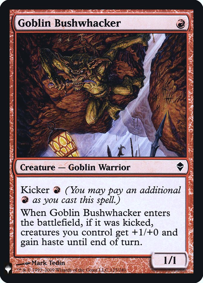 Goblin Bushwhacker [Mystery Booster] | North Game Den