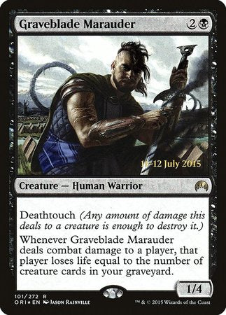 Graveblade Marauder [Magic Origins Promos] | North Game Den