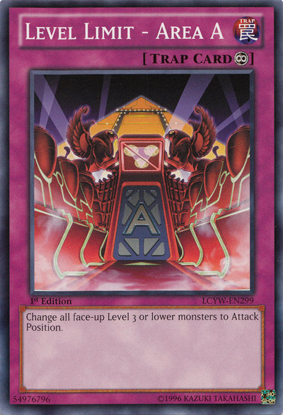 Level Limit - Area A [LCYW-EN299] Common | North Game Den