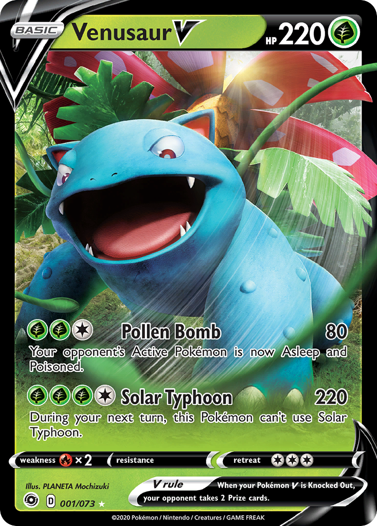 Venusaur V (001/073) [Sword & Shield: Champion's Path] | North Game Den