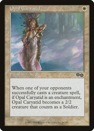 Opal Caryatid [Urza's Saga] | North Game Den