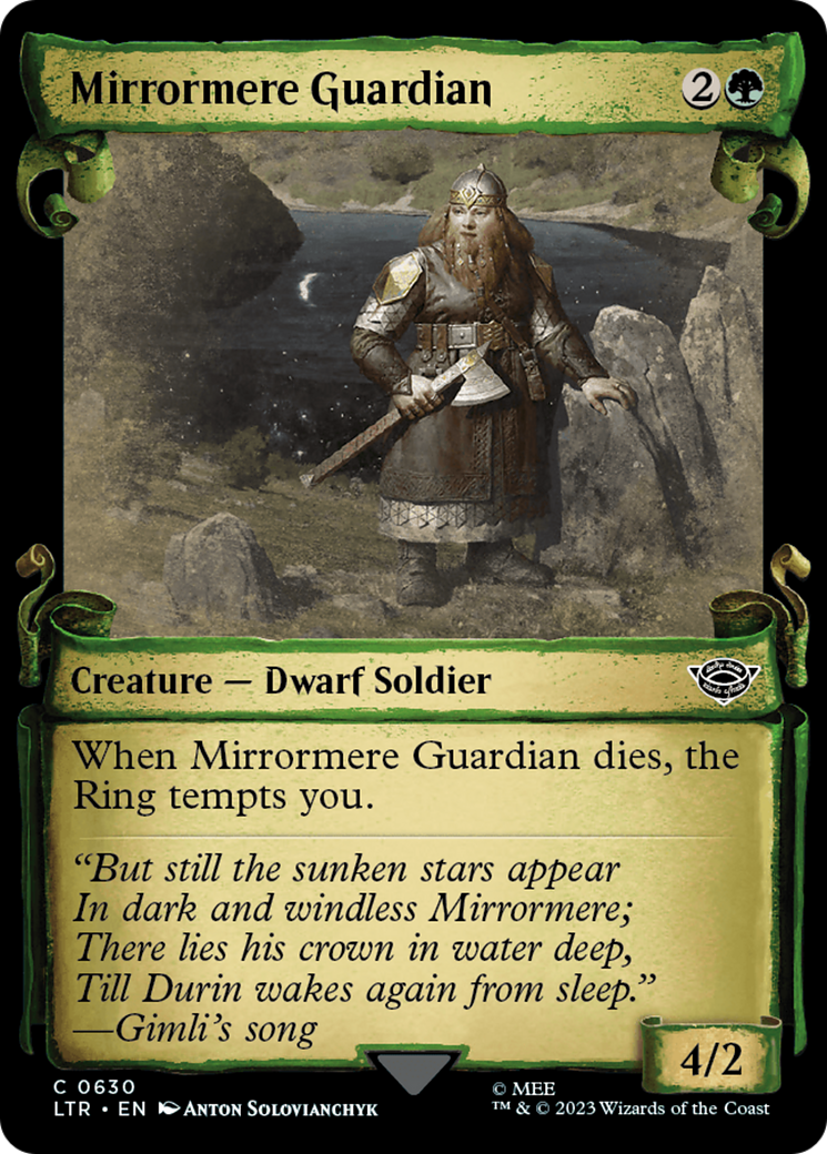 Mirrormere Guardian [The Lord of the Rings: Tales of Middle-Earth Showcase Scrolls] | North Game Den