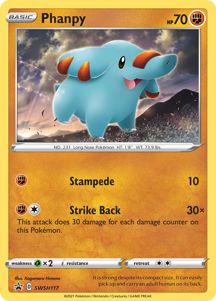 Phanpy (SWSH117) [Sword & Shield: Black Star Promos] | North Game Den