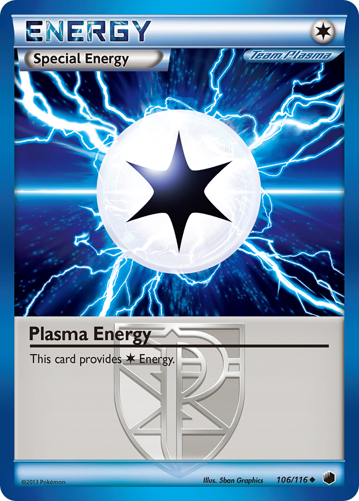 Plasma Energy (106/116) [Black & White: Plasma Freeze] | North Game Den