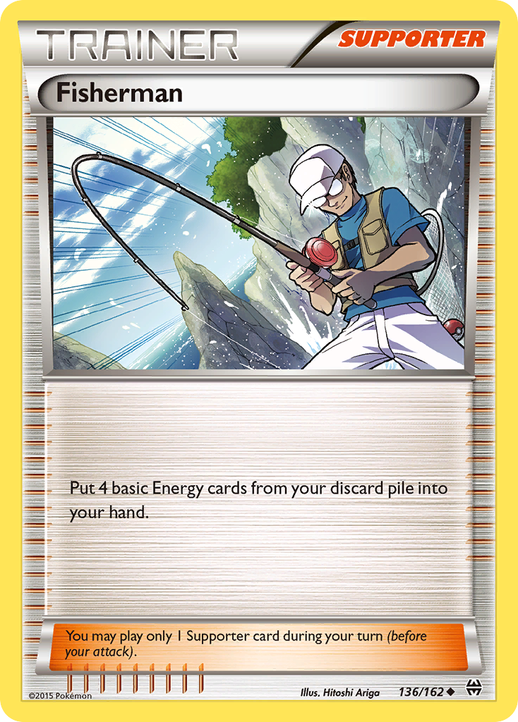 Fisherman (136/162) [XY: BREAKthrough] | North Game Den