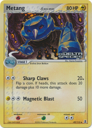 Metang (49/113) (Delta Species) (Stamped) [EX: Delta Species] | North Game Den