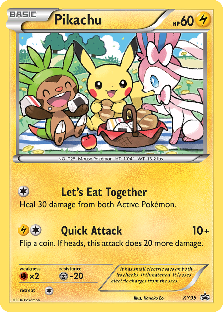 Pikachu (XY95) [XY: Black Star Promos] | North Game Den