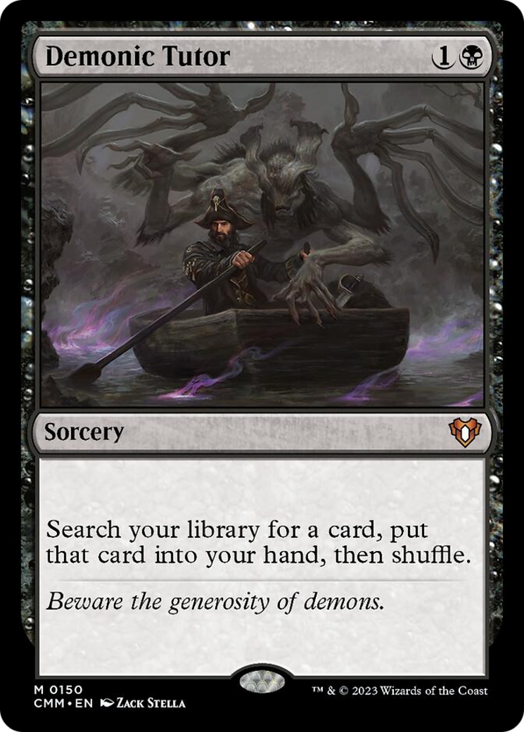 Demonic Tutor [Commander Masters] | North Game Den