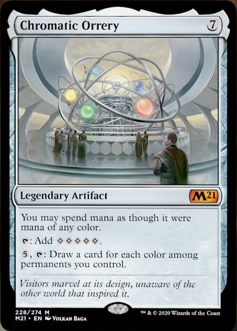 Chromatic Orrery [Core Set 2021] | North Game Den