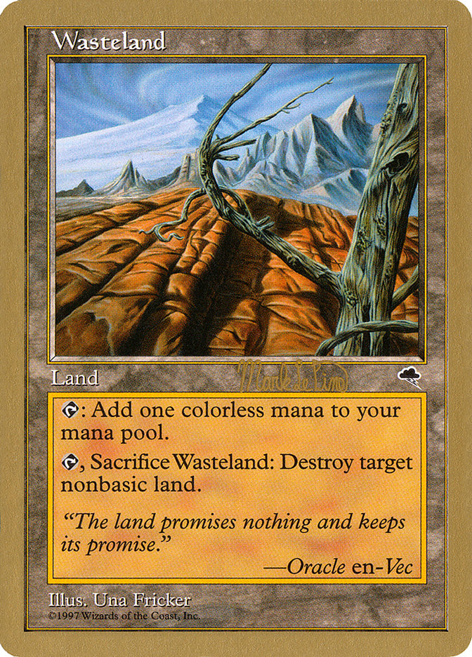 Wasteland (Mark Le Pine) [World Championship Decks 1999] | North Game Den