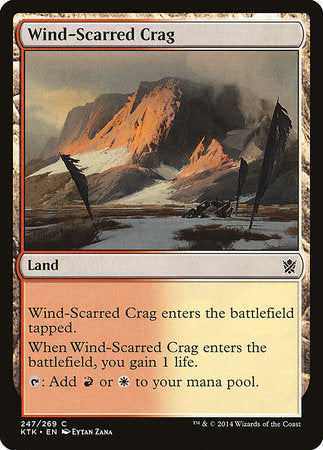 Wind-Scarred Crag [Khans of Tarkir] | North Game Den
