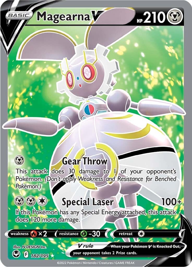 Magearna V (182/195) [Sword & Shield: Silver Tempest] | North Game Den