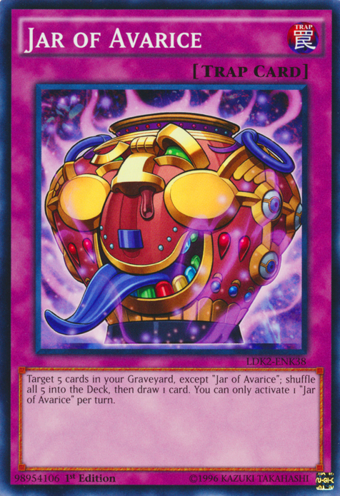 Jar of Avarice [LDK2-ENK38] Common | North Game Den