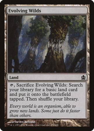 Evolving Wilds [Commander 2011] | North Game Den