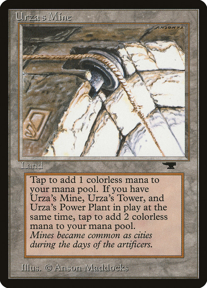 Urza's Mine (Pulley Embedded in Stone) [Antiquities] | North Game Den