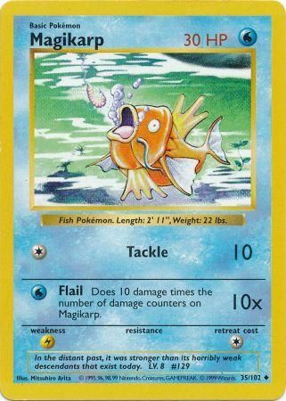 Magikarp (35/102) [Base Set Shadowless Unlimited] | North Game Den