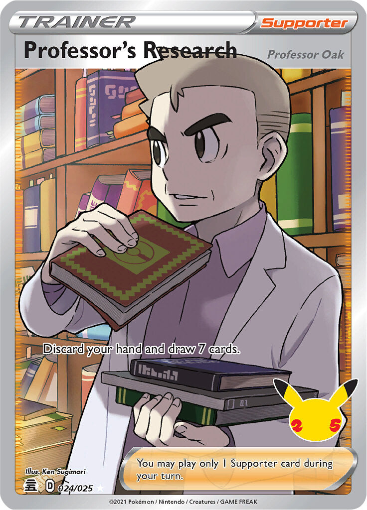 Professor's Research (024/025) [Celebrations: 25th Anniversary] | North Game Den