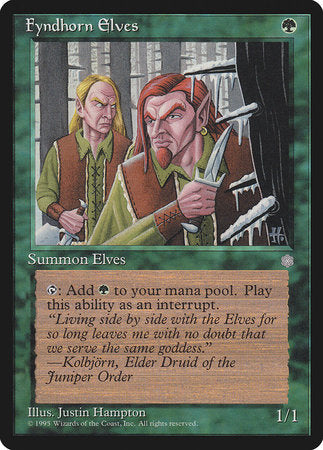 Fyndhorn Elves [Ice Age] | North Game Den