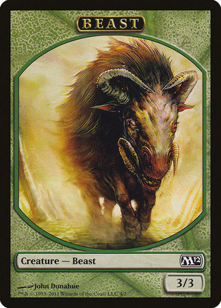 Beast Token [Magic 2012 Tokens] | North Game Den